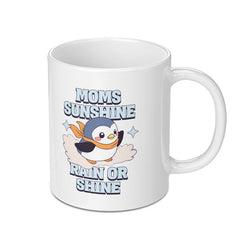 Moms Sunshine Rain or Shine Graphic Coffee Mug product