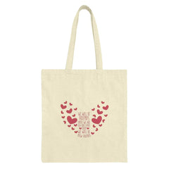 Friends Forever Tote Bag, Heart Design, Friendship Quote, Gift for Best Friend, Senile Friends, New Friends, Friendship Bag, Cute Tote - Tawshia