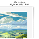 Wensleydale Photographic Print, Yorkshire Art, Landscape Photo, Countryside Poster, Scenic Wall Decor, Travel Photography Print, Home Decor - Tawshia