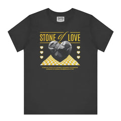 Stone of Love Heart Graphic Design T-shirt product type