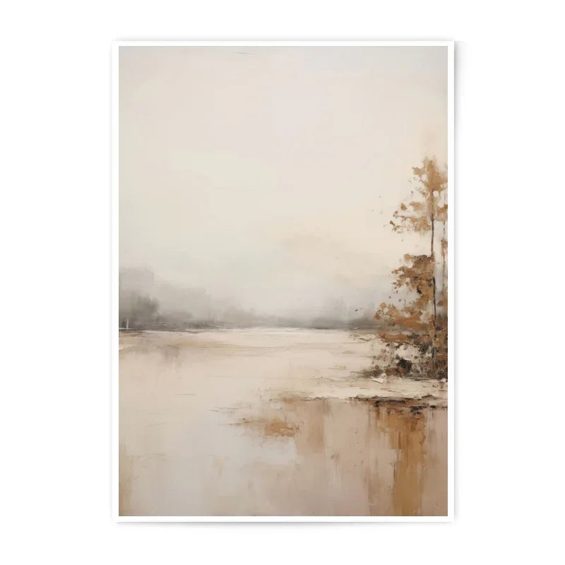 Landscape Photographic Prints, Minimalist Scenery Art, Nature Photography, Peaceful Lake Decor, Wall Art Prints, Calming Home Decor - Tawshia