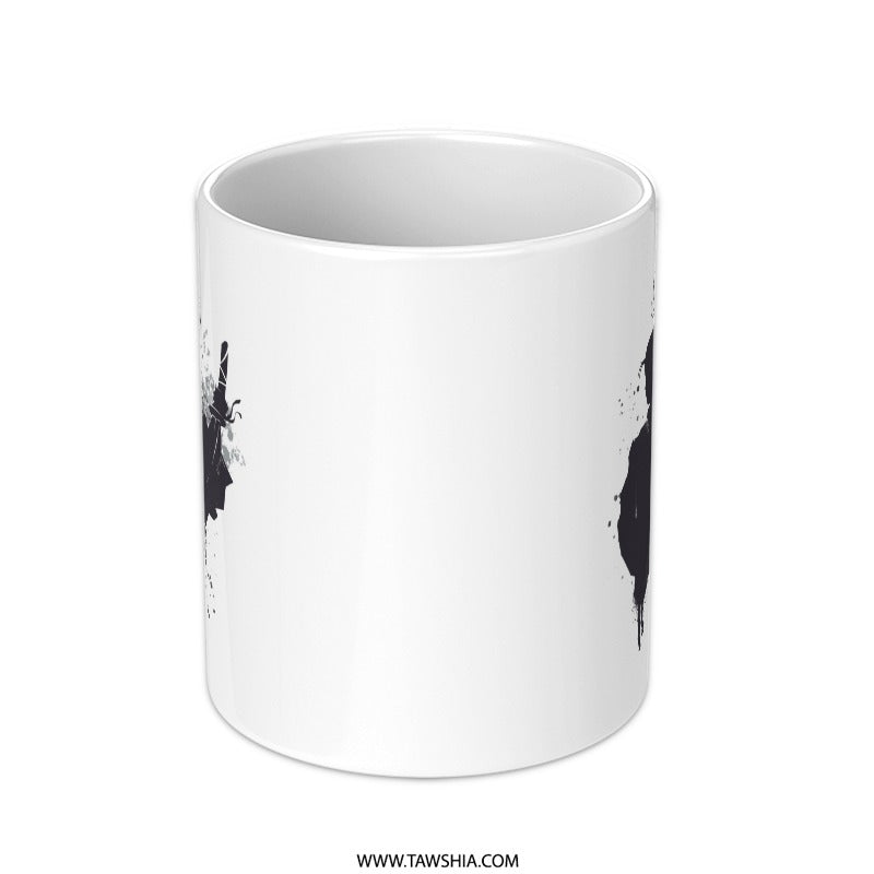 Abstract Black and White Design Mug product