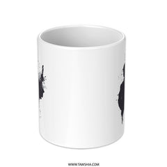 Abstract Black and White Design Mug product