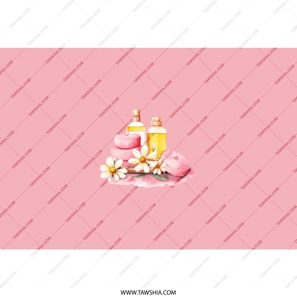Spa Day Tumbler, Skincare Tumbler, Self Care Tumbler, Pamper Tumbler, Floral Tumbler, Relaxation Tumbler, Gift for Her - Tawshia