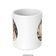 Floral Patchwork Mug, Unique Flower Mug, Aesthetic Mug, Coffee Mug, Tea Mug, Home Decor, Gift Idea, Floral Art Mug, Abstract Floral Mug SKU: MG10004216 - Tawshia