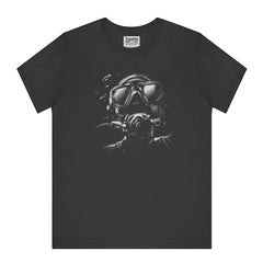 Dark Graphic Gas Mask Design T-shirt product type