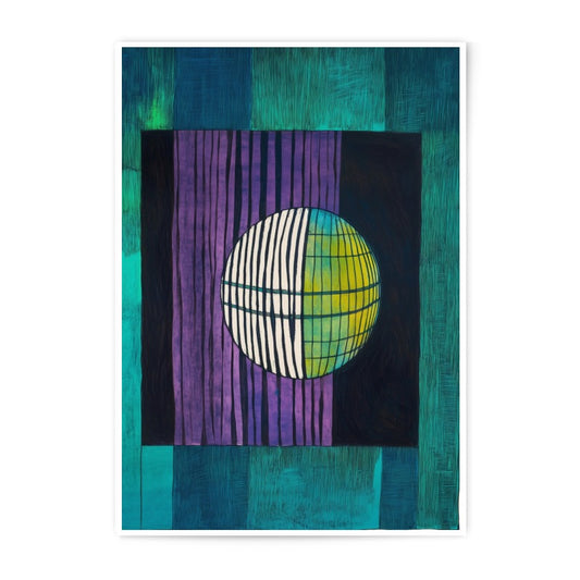 Abstract Orb Photographic Prints, Geometric Art Print, Modern Wall Decor, Colorful Home Decor, Unique Gift Idea - Tawshia