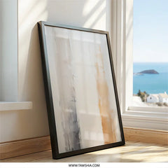 Abstract Wall Art, Minimalist Painting Print, Neutral Tones Artwork, Modern Home Decor, Gallery Wall Art Print - Tawshia