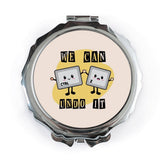 We Can Undo It Pocket Mirror, Cute Ctrl Z Design, Tech Lover Gift, Funny Computer Keyboard, Makeup Mirror, Compact Mirror, Gift For Her - Tawshia