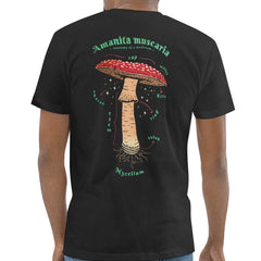 Amanita Muscaria Diagram Printed T-shirt product