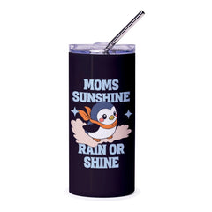 Moms Sunshine Rain or Shine Penguin Tumbler product