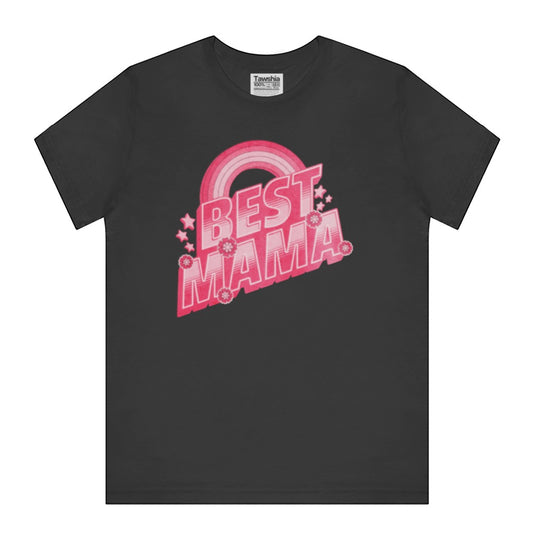 BEST MAMA Graphic Text T-Shirt product