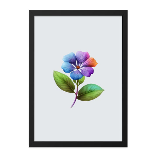 Floral Wall Art, Colorful Flower Print, Botanical Wall Decor, Elegant Home Art, Flower Art Print, Artistic Wall Hanging (135 characters) - Tawshia