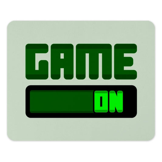 Game On Mouse Pad, Gamer Gift, Gaming Setup Decor, Video Game Lover Present, PC Gaming Accessories, Computer Desk Mat - Tawshia