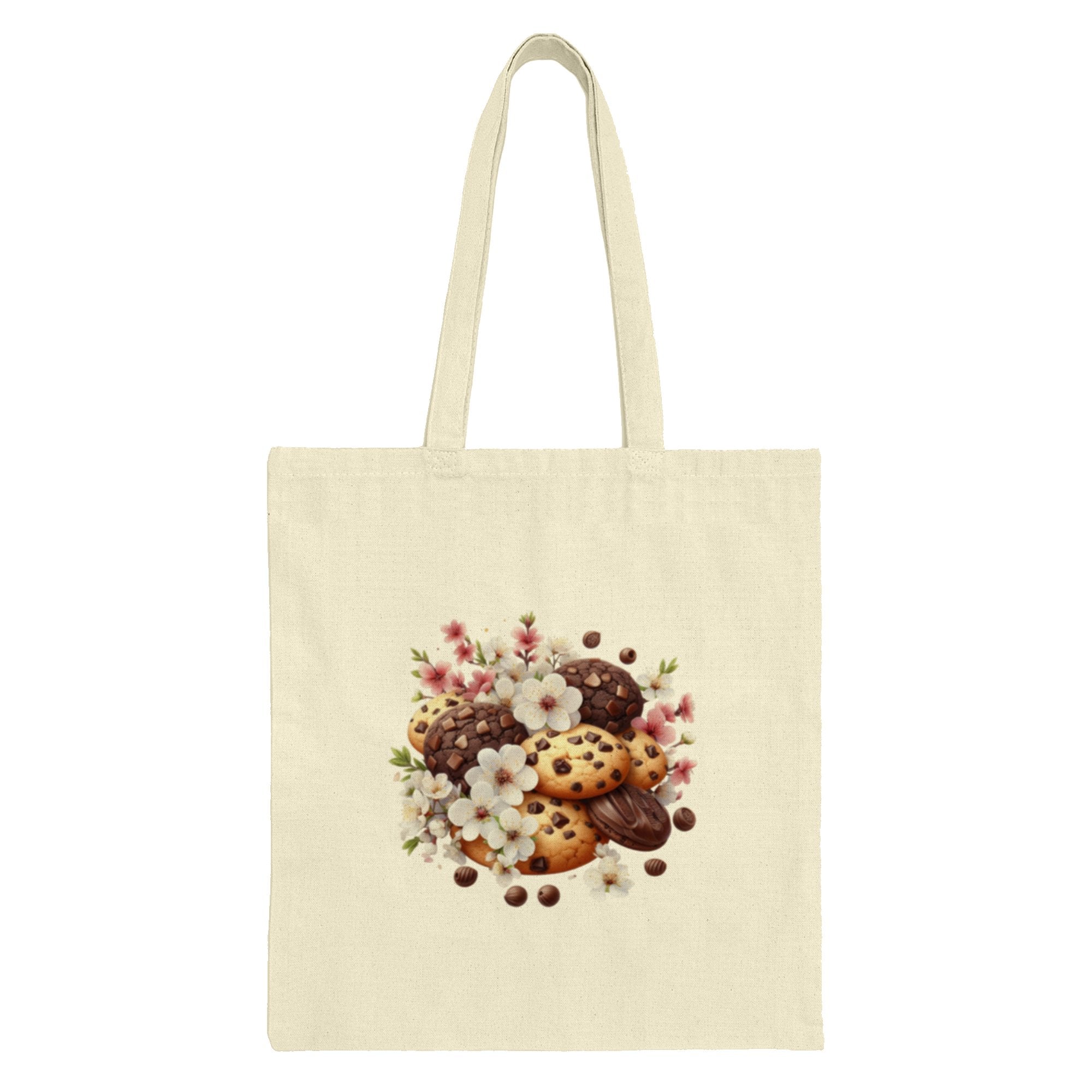 Floral Cookies Tote Bag Eco-Friendly Canvas product type