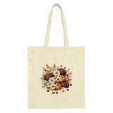 Floral Cookies Tote Bag Eco-Friendly Canvas product type
