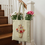 Colorful Floral Ice Cream Tote Bag product