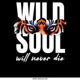 Wild Soul Will Never Die Print Graphic Apparel product
