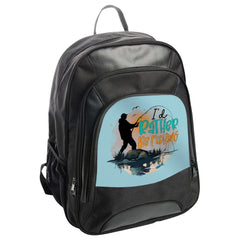 Id Rather Be Fishing BackPack, Angler Gift BackPack, Fishing Lover BackPack, Outdoorsman BackPack, Bass Fishing BackPack - Tawshia