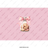 Cookies Jar Tumbler, Bow Tumbler, Cute Tumbler, Pink Tumbler, Drinkware Tumbler, Gift For Her, Custom Tumbler - Tawshia