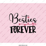 Besties Forever Backpack, Friendship Backpack, Best Friend Gift, Matching Backpack, Gift For Best Friend, Girls Backpack, Heart Backpack - Tawshia