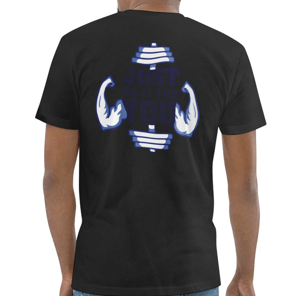 Motivational Dumbbell Just Do It T-shirt product