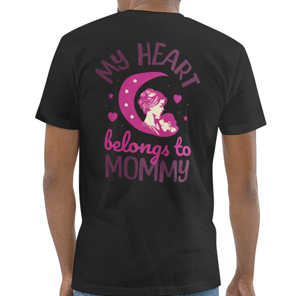 My Heart Belongs to Mommy Graphic Tee product