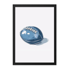 Football Wall Art, Sports Decor, Football Gift, Sketch Style Print, Game Room Art, Man Cave Decor, Sports Fan Gift, Unique Art - Tawshia