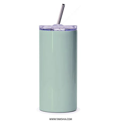 Sleek Design Insulated Tumbler with Straw drinking product
