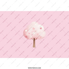 Pink Blossom Tree Tumbler, Floral Tumbler, Spring Tumbler, Nature Inspired Drinkware, Gift for Her, Cute Tumbler, Unique Design - Tawshia