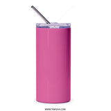 Mother's Love Tumbler, Inspirational Quote, Gift for Mom, Pink Tumbler, Stainless Steel Tumbler, Travel Mug, Mom Appreciation Gift - Tawshia