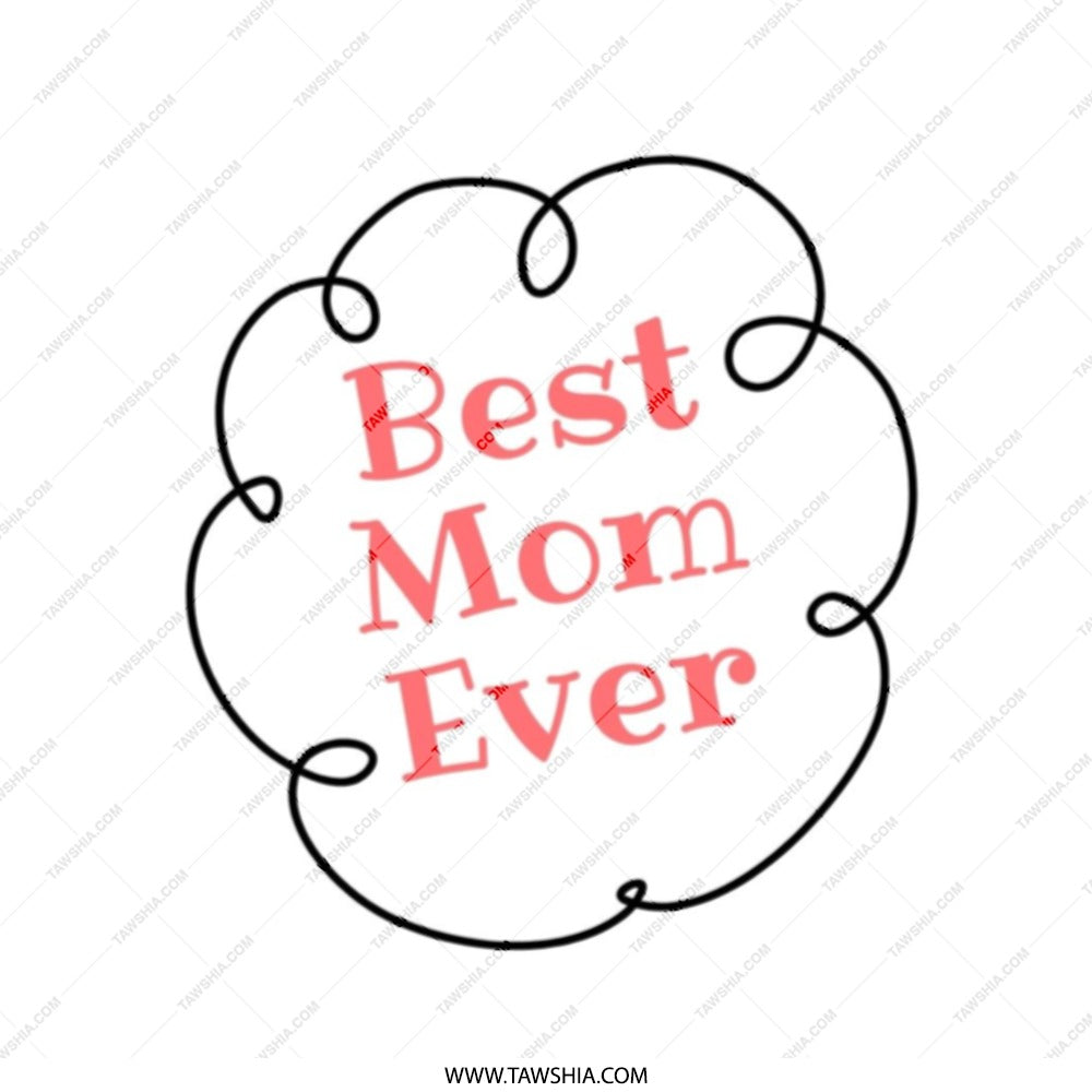 Best Mom Ever Tote Bag, Mothers Day Gift, Cute Mom Bag, Gift for Mom, Everyday Tote Bag, Shopping Bag, Reusable Tote Bag - Tawshia