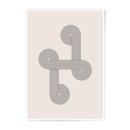 Geometric Photographic Print, Abstract Line Art, Modern Wall Decor, Minimalist Design, Home Decor - Tawshia