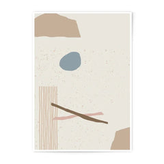 Abstract Shapes Photographic Print, Modern Art Print, Neutral Wall Art, Minimalist Decor, Home Office Art, Living Room Decor - Tawshia