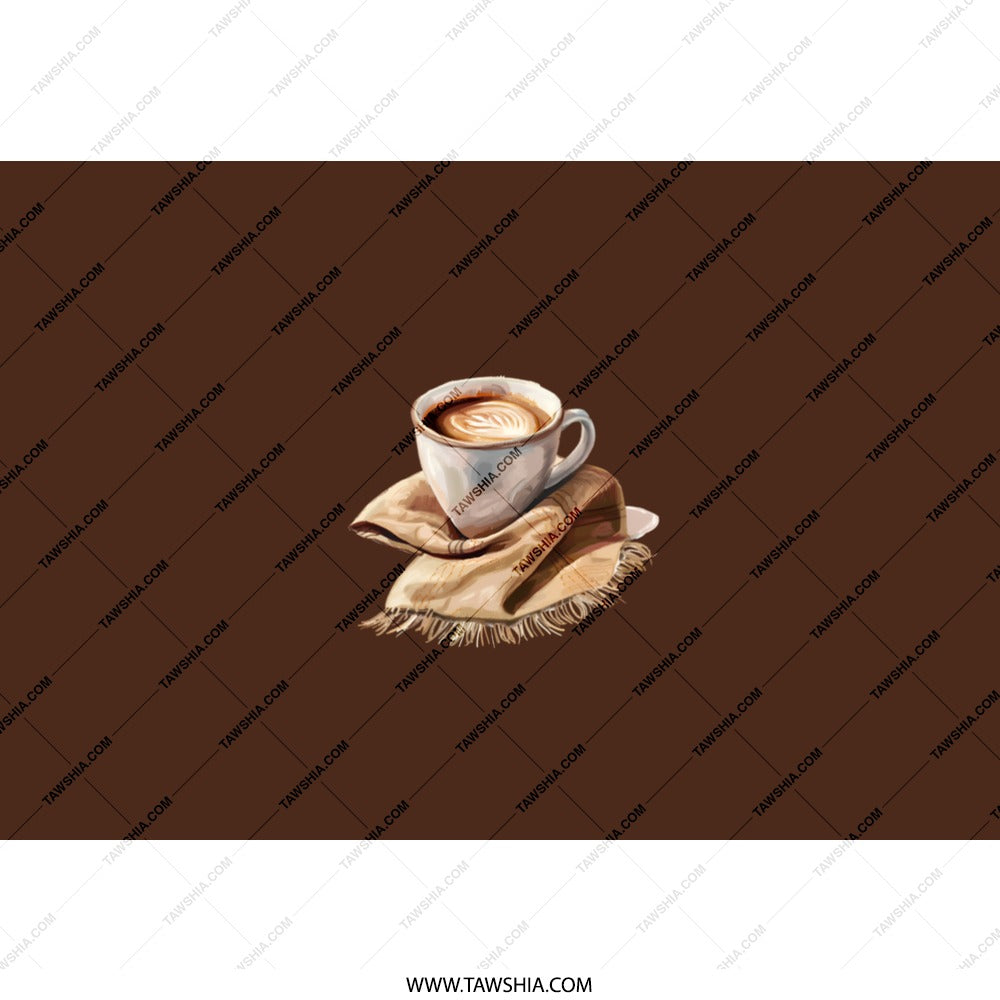 Coffee Art Tumbler, Latte Art Tumbler, Drinkware Coffee Lover Gift, Stainless Steel Tumbler, Coffee Cup Tumbler, Stylish Beverage Container - Tawshia