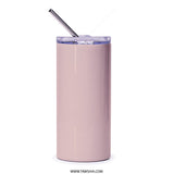 Spa Day Tumbler, Relaxation Tumbler, Candles and Flowers Tumbler, Gift For Her, Self Care Tumbler, Tumbler with Straw, Hydration Tumbler - Tawshia