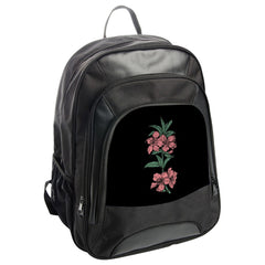 Floral Backpack, Pink Flower Backpack, Botanical Backpack, Flower Design Backpack, Trendy Backpack, Stylish Backpack - Tawshia