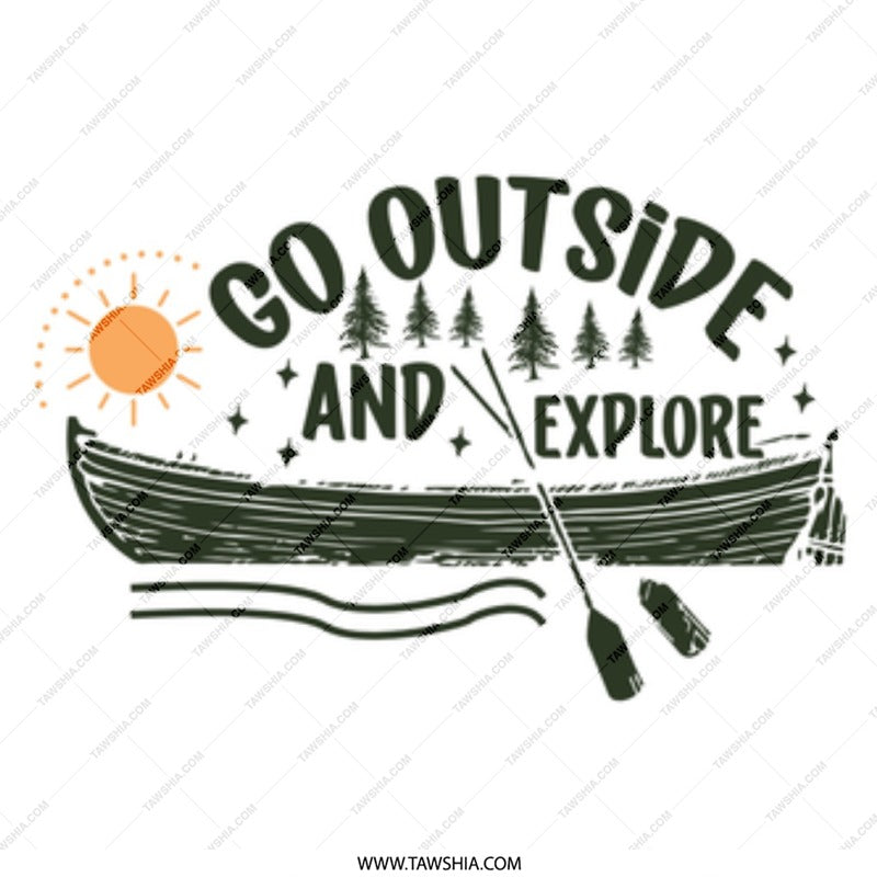 Go Outside Mug, Explore Nature Gift, Adventure Mug, Camper Mug, Outdoorsy Mug, Hiking Mug, Gift For Hiker, Nature Lover Mug, Camping Gift - Tawshia