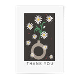 Thank You Daisy Photographic Print, Floral Wall Art, Flower Vase Illustration, Modern Home Decor, Minimalist Art Print, Gift Idea - Tawshia