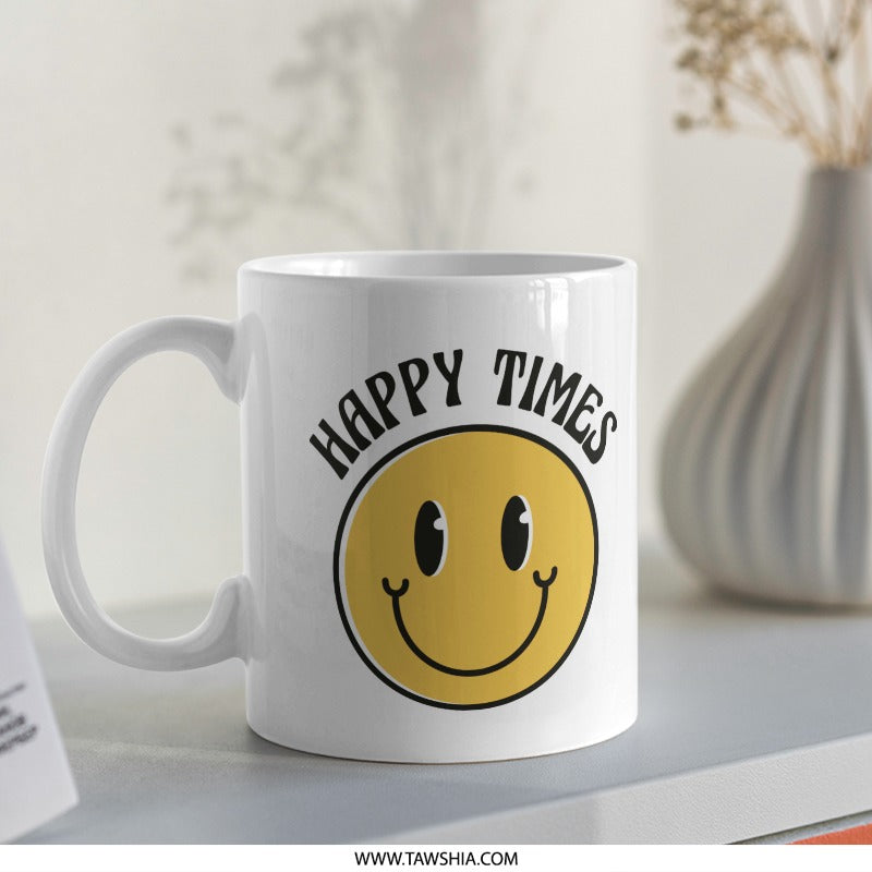 Happy Times Smiley Face Mug product type