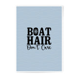 Boat Hair Don't Care, Photographic Prints, Nautical Decor, Lake House Art, Boating Gift, Coastal Wall Art, Summer Prints, Wall Decor - Tawshia
