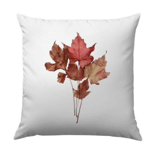 Autumn Leaves Pillow, Fall Decor, Rustic Home Accent, Botanical Print, Decorative Pillow, Cozy Autumn Vibes, Seasonal Pillow, Throw Pillow - Tawshia