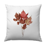 Autumn Leaves Pillow, Fall Decor, Rustic Home Accent, Botanical Print, Decorative Pillow, Cozy Autumn Vibes, Seasonal Pillow, Throw Pillow - Tawshia