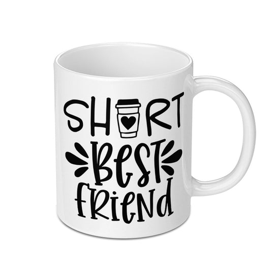 Short Best Friend Mug, Coffee Lover Gift, Funny Friend Quote Mug, Cute BFF Present, Friendship Mug, Best Friends Mug, Gift for her - Tawshia