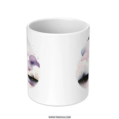 Dreamy Watercolor Mug, Pastel Sky Coffee Cup, Unique Gift Idea, Celestial Mug, Cloud Landscape Tea Mug, Whimsical Design - Tawshia
