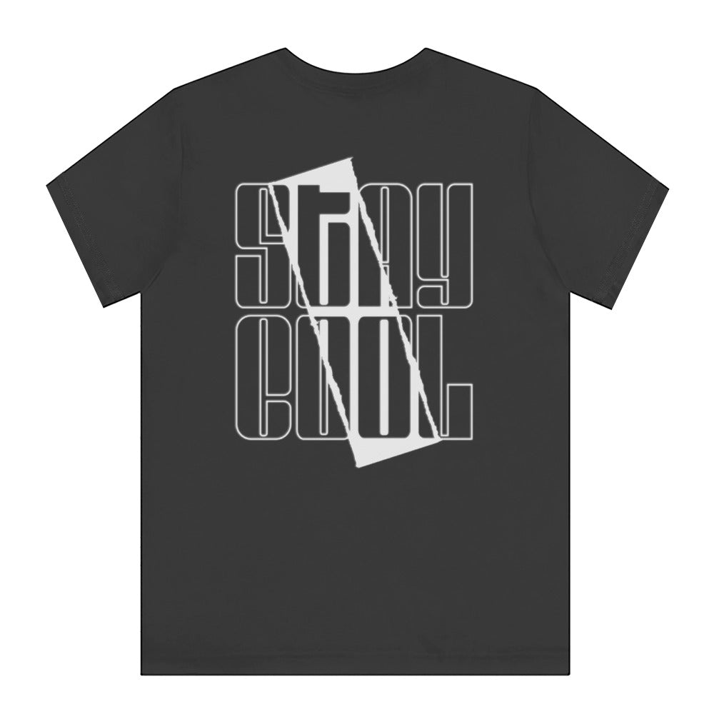Stay Cool Graphic Print Black Tee Shirt product