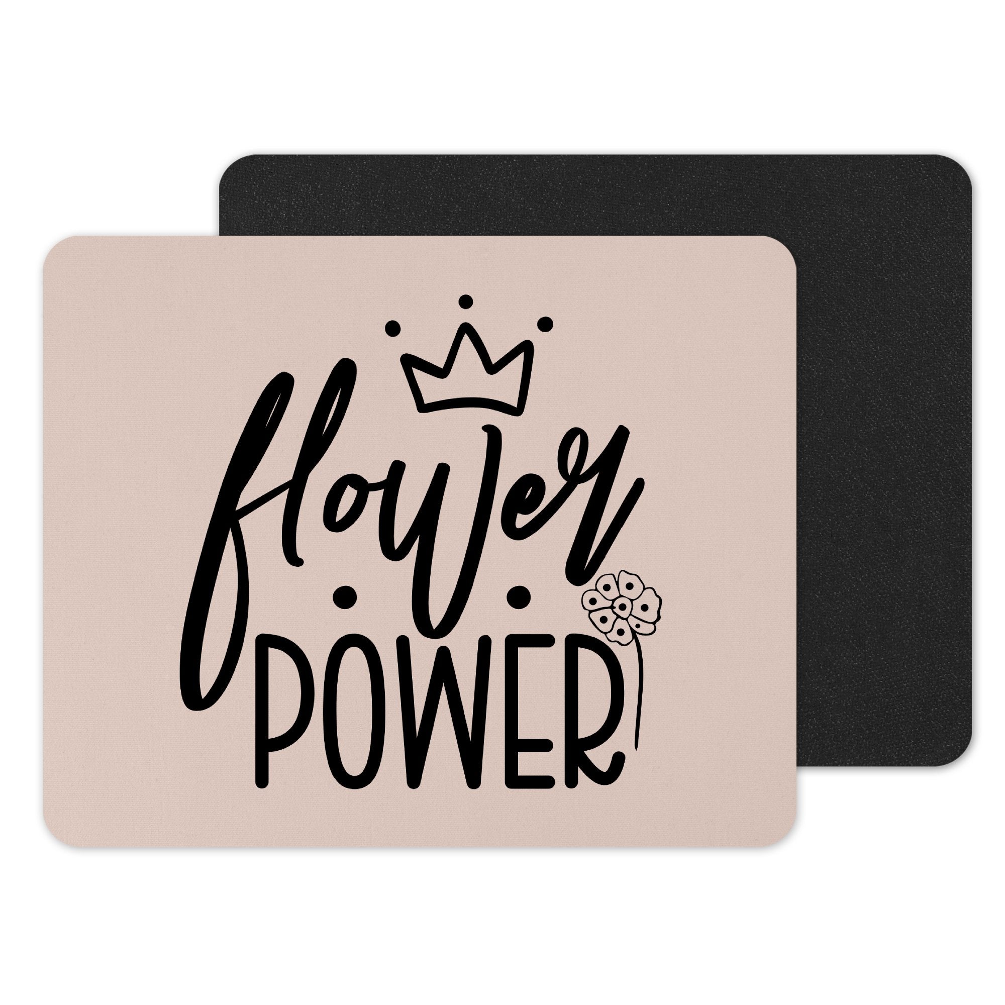 Flower Power Crown Design Mouse Pad product