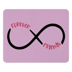 Forever Friends Mouse Pad, Infinity Symbol, Best Friend Gift, Friendship Gift, Office Desk Decor, Cute Mousepad, Gift for Her - Tawshia