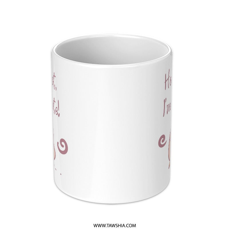 Cute Owl Mug, Hoot Hoot Im So Cute, Cartoon Owl Coffee Mug, Gift for Owl Lovers, Adorable Animal Mug, Novelty Mug for Her - Tawshia