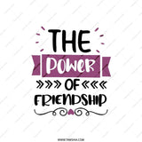 Friendship Power Pillow, Best Friend Gift, Sister Pillow, Quote Pillow, Decorative Pillow, Home Decor Pillow - Tawshia